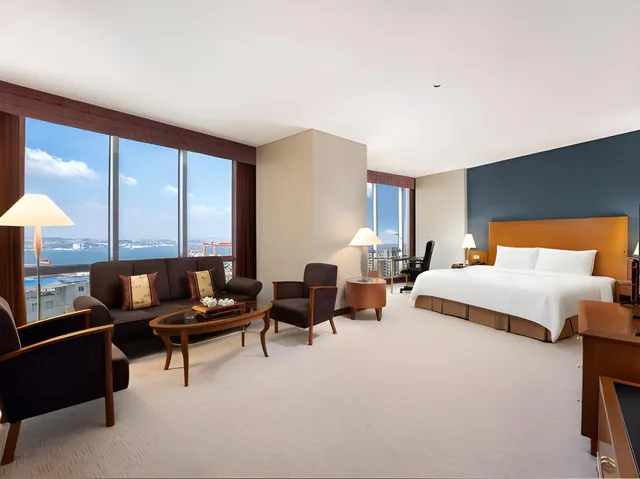 جناح جونيور بإطلالة على المرفأ، Hotel Nikko Dalian 1/2