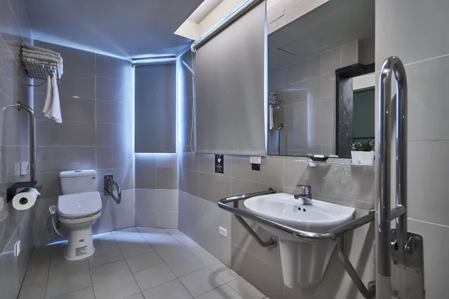 غرفة تنفيذية بسريرين كينج لذوي الإعاقة، Kung Shang Design Hotel 3/6