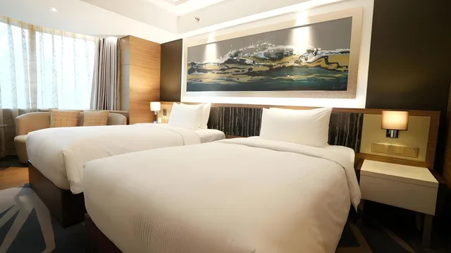 غرفة بزنس بسريرين، Beijing Asia Hotel 1/1
