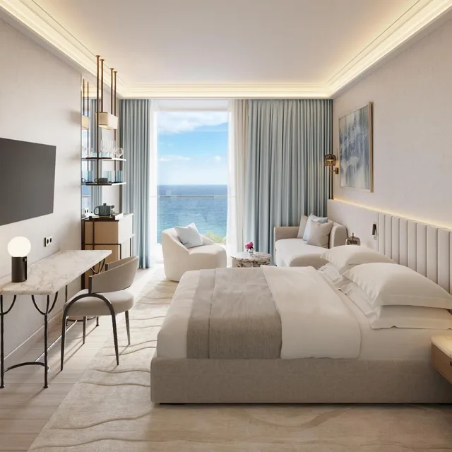 Junior Suite, Double Bed, Sea Front, Private Pool، Creta Palace, A Resort to Live 3/5