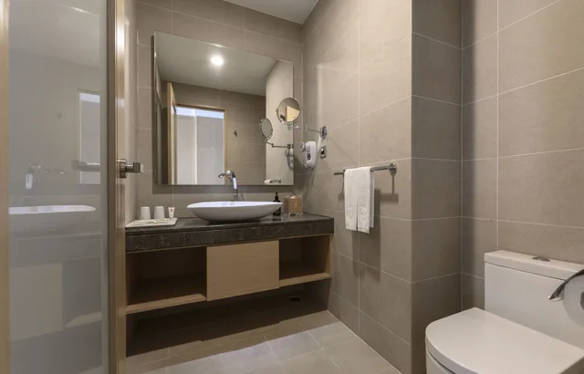 غرفة بريميير بسرير كينج بإطلالة على البحر، Lakeshore Hotel Hualien 8/10