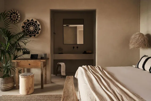 جناح بإطلالة على البحر بمسبح خاص، Amyth of Mykonos Agios Stefanos - Adults Only 1/1