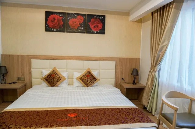 غرفة ديلوكس بسرير مزدوج بإطلالة على المدينة، Ruby Hotel 1/6