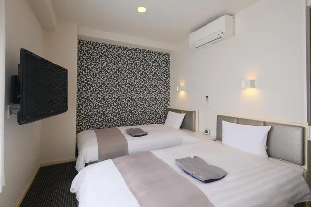 غرفة ركنية بسريرين منفصلين، Fukuyama Oriental Hotel 1/1