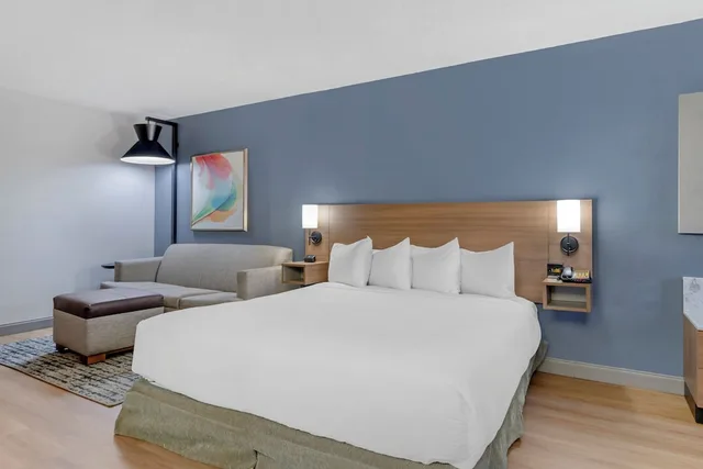 غرفة قياسية بسرير كينج مع أريكة، Hyatt Place Houston North 6/7