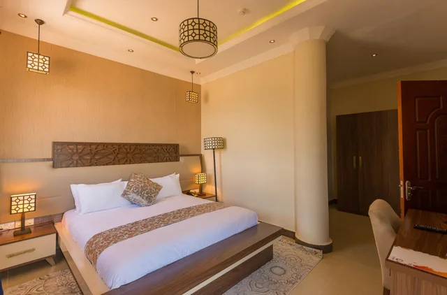 جناح بسرير كينج بإطلالة على البحر بغرفة نوم واحدة، GOLDEN TULIP ZANZIBAR RESORT 6/9