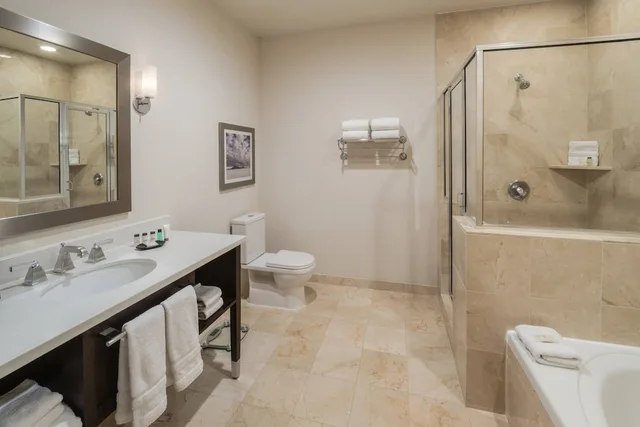 جناح كلوب بسرير كينج مع أريكة، Sheraton Salt Lake City Hotel 3/6