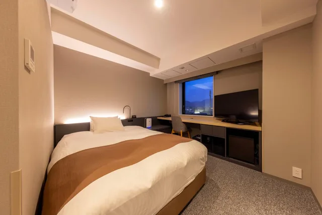 غرفة قياسية مفردة بسرير مزدوج، Hotel Granbinario Tsuruga 3/5