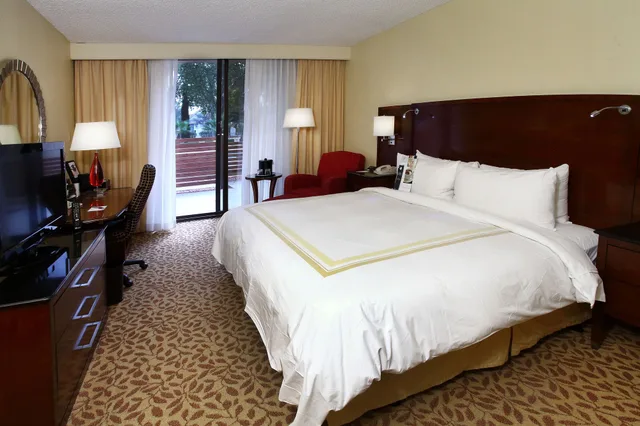 Room, King Bed, Pool View, Patio, El Paso Marriott 9/10