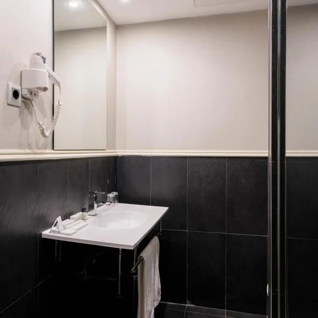 غرفة بسرير مزدوج أو سريرين منفصلين، Hotel Pax Guadalajara 8/10