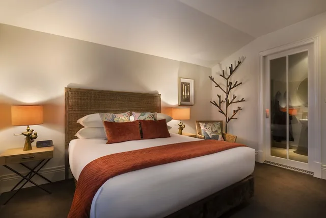 غرفة بسرير كينج بإطلالة، Hotel Frangos 2/4