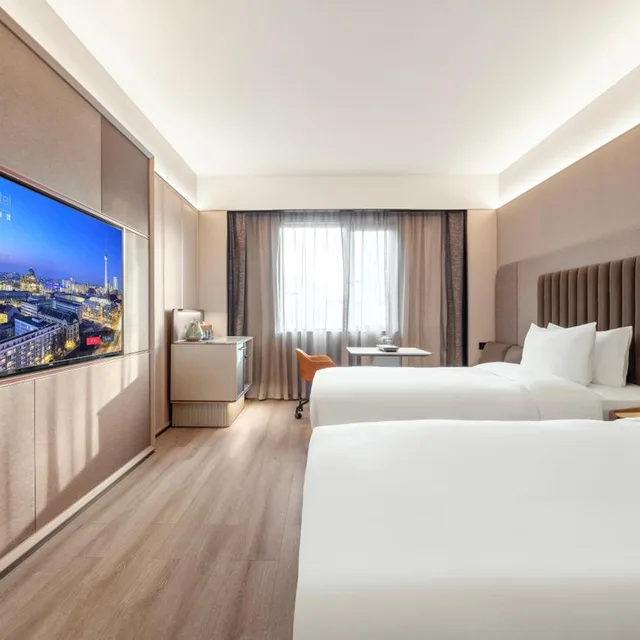 غرفة ديلوكس بسريرين منفصلين، InterCityHotel Shanghai Hongqiao Airport 4/10