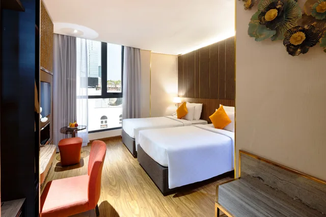 غرفة بريميير بسرير مزدوج أو سريرين منفصلين، Winsuites Saigon 1/2