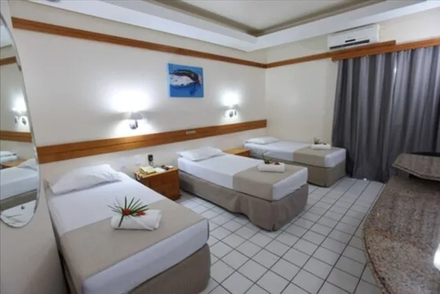 غرفة ثلاثية بثلاثة أسرّة، Hotel Praia Ponta D Areia 2/5