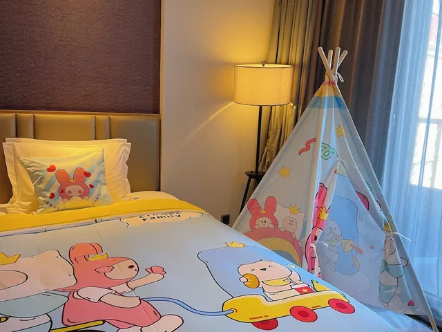 Kids Theme, Premium, King Bed، Crowne Plaza Qingdaoorientalmoviemetropolis 6/8