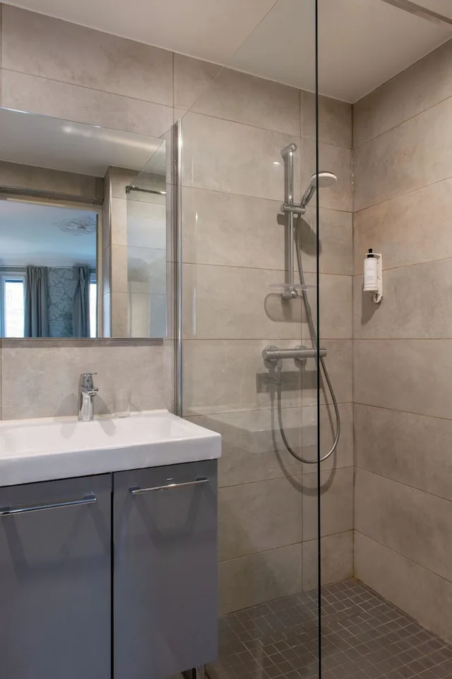 غرفة ديلوكس ثلاثية بسرير مزدوج وسرير فردي، Hotel Avama Prony 7/8