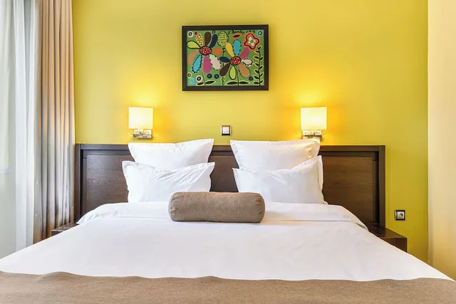 جناح بزنس بسرير كوين بإطلالة على النهر مع أريكة، Vega Hotel 4/9