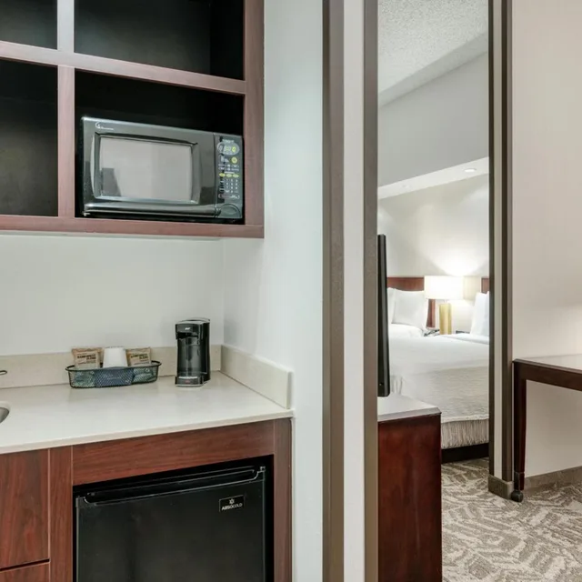 جناح بسرير كينج مع سرير سحّاب إضافي مع أريكة لذوي الإعاقة، SpringHill Suites by Marriott Terre Haute 5/6