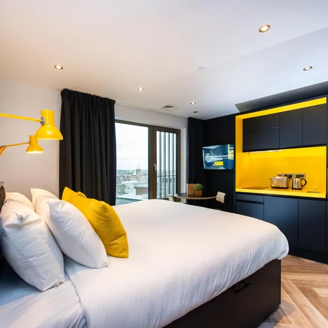 استوديو لذوي الإعاقة، Staycity Aparthotels Dublin Castle 1/8