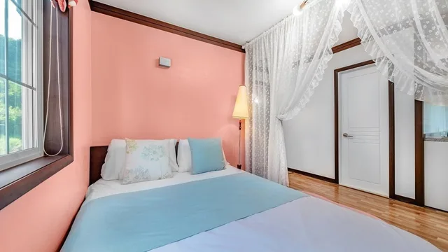 غرفة بسرير مزدوج، Hongcheon Starsonata Pension 1/5