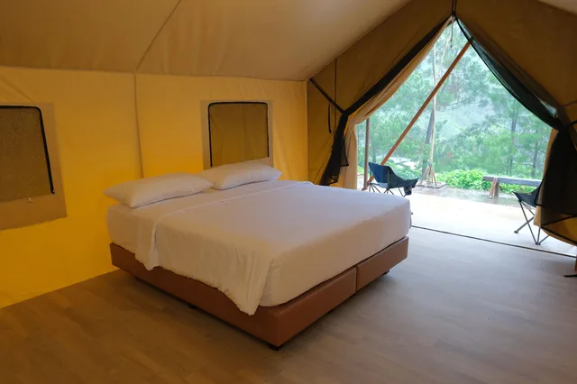 Glamping, Double and Twin Beds، DRIAM RIVERSIDE 1/2