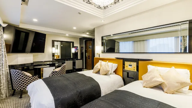 جناح ديلوكس بسريرين منفصلين، APA Hotel & Resort Roppongi Eki Higashi 1/1