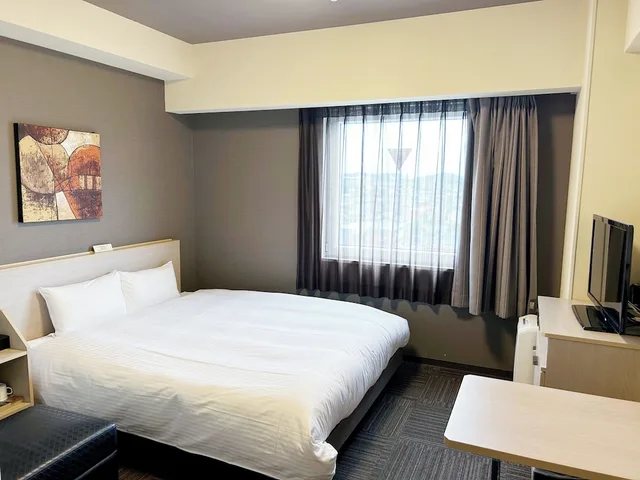 غرفة بسرير نصف مزدوج للمدخنين، Hotel Route Inn Isehara Ooyama Inter 1/3
