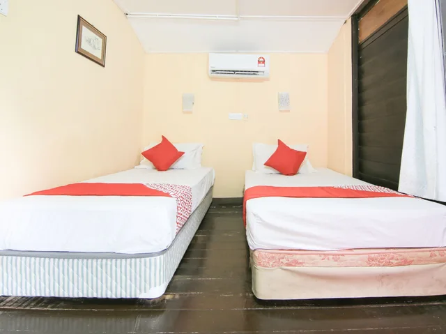 غرفة ديلوكس بسريرين منفصلين، Hotel O Ombak Inn Chalet 1/2