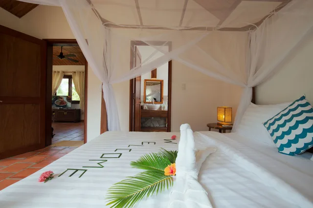 Deluxe, Bungalow, 2 King Beds, Sea View, Sofa, Thanh Kieu Beach Resort 2/3