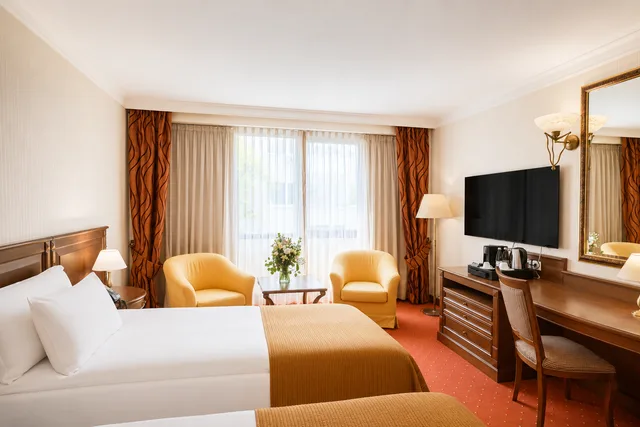 غرفة تنفيذية بسرير مزدوج أو سريرين منفصلين، Crystal Palace Boutique Hotel 10/10
