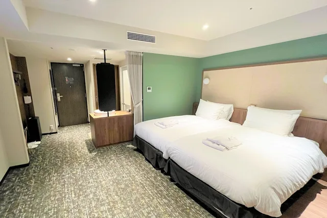 غرفة ركنية مفردة بسريرين منفصلين، Keisei Richmond Hotel Tokyo Kinshicho 1/9