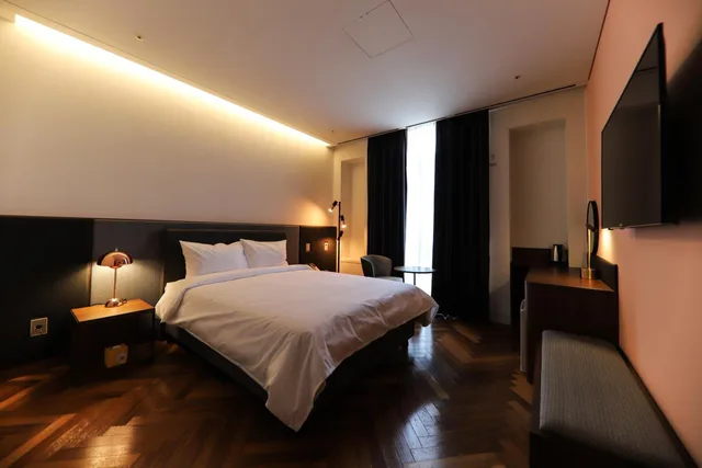 غرفة بسرير مزدوج بحمام خاص، Le Seoul Hotel 8/10