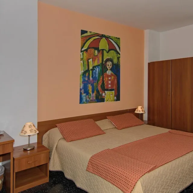غرفة بسرير مزدوج أو سريرين منفصلين، Hotel Scandinavia 3/6