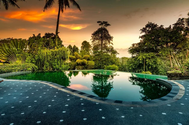 استوديو كلاسيكي بسريرين مزدوجين، TANAH MERAH RESORT 1/1