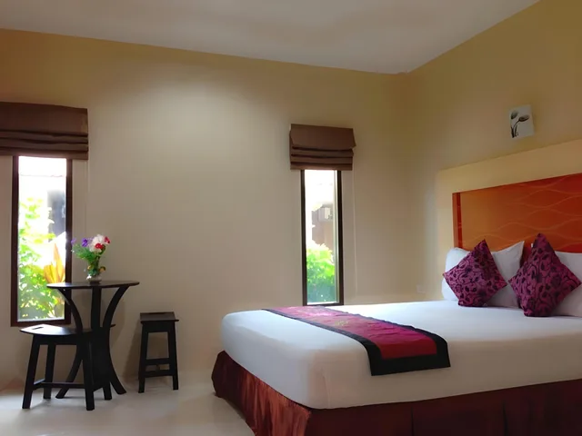 غرفة بريميير بسرير كينج، Win Resort Hat Yai 1/1
