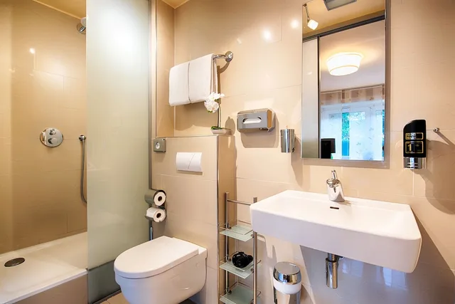 غرفة كومفورت مفردة بسريرين منفصلين، Hotel Furst Garden 4/4