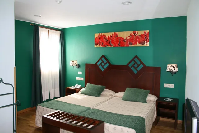 غرفة بسرير مزدوج أو سريرين منفصلين، La Casa Mudejar Hotel Spa 3/10