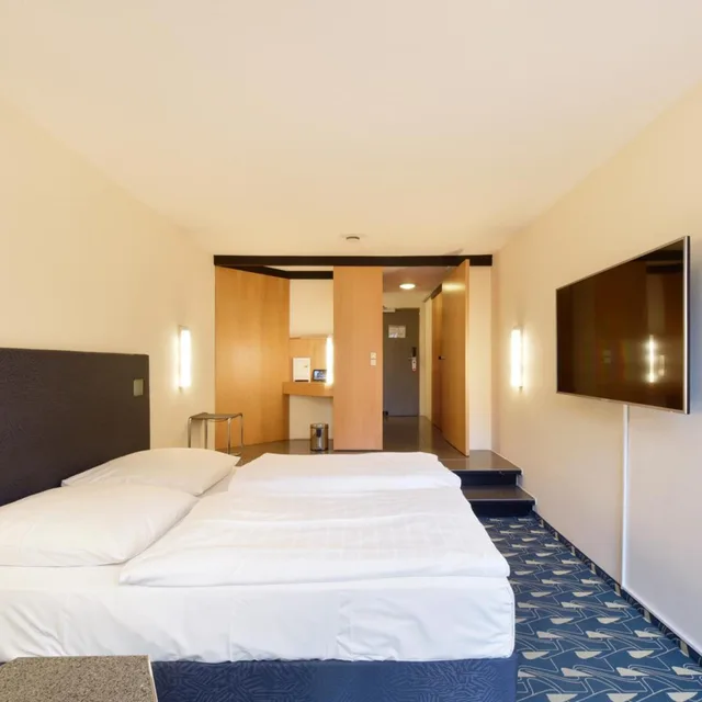 غرفة بسرير مزدوج أو سريرين منفصلين، Hotel Wiehberg 1/10