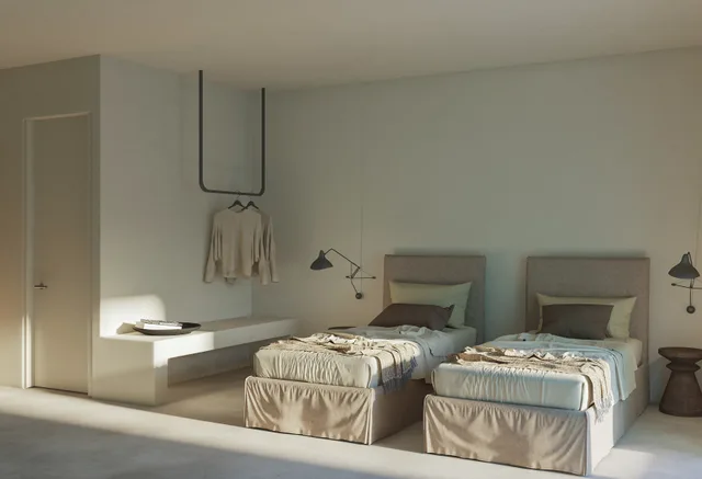 غرفة سوبيريور بسرير مزدوج أو سريرين منفصلين، Panas Hotel 3/7