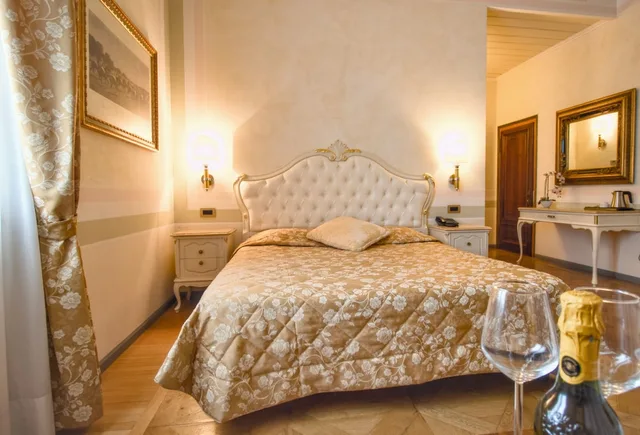 جناح جونيور بسرير كينج بإطلالة على الحديقة، Hotel Villa Stucky 2/10