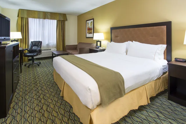 غرفة قياسية بسرير فردي، Holiday Inn Express & Suites Columbus Airport 1/3