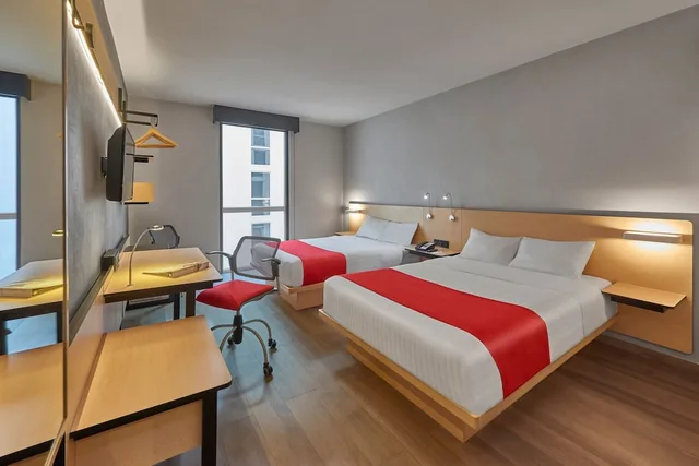 غرفة بسريرين مزدوجين، City Express Plus by Marriott Ciudad de Mexico Mundo E 2/10