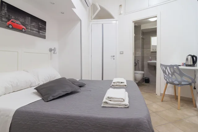 غرفة اقتصادية بسرير مزدوج، B&B Maison Du La Rua - Adults Only 1/7