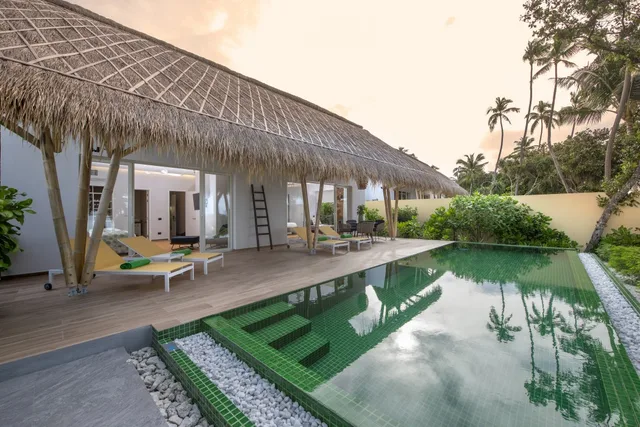 Family Beach Villa، Emerald Maldives Resort & Spa 3/8