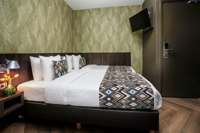 غرفة بسريرين منفصلين، Hotel Damsquare 1/16