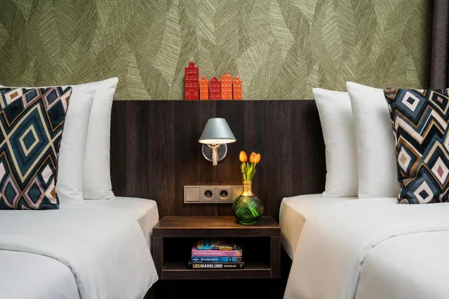 غرفة بسريرين منفصلين، Hotel Damsquare 3/16