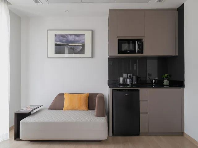 غرفة ديلوكس بسرير كينج، W Residence Living 4/9