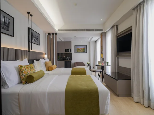غرفة سوبيريور ديلوكس بسريرين منفصلين، W Residence Living 8/11