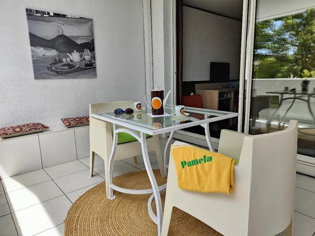 دوبلكس بشرفة مع أريكة سرير، Pamela Hotel Cassis 29/35