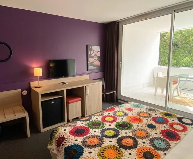 غرفة سوبيريور بشرفة، Pamela Hotel Cassis 5/29